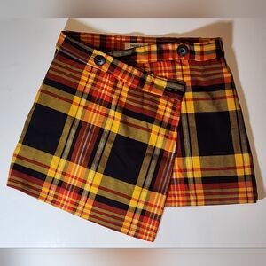 Plaid Mini Skirt